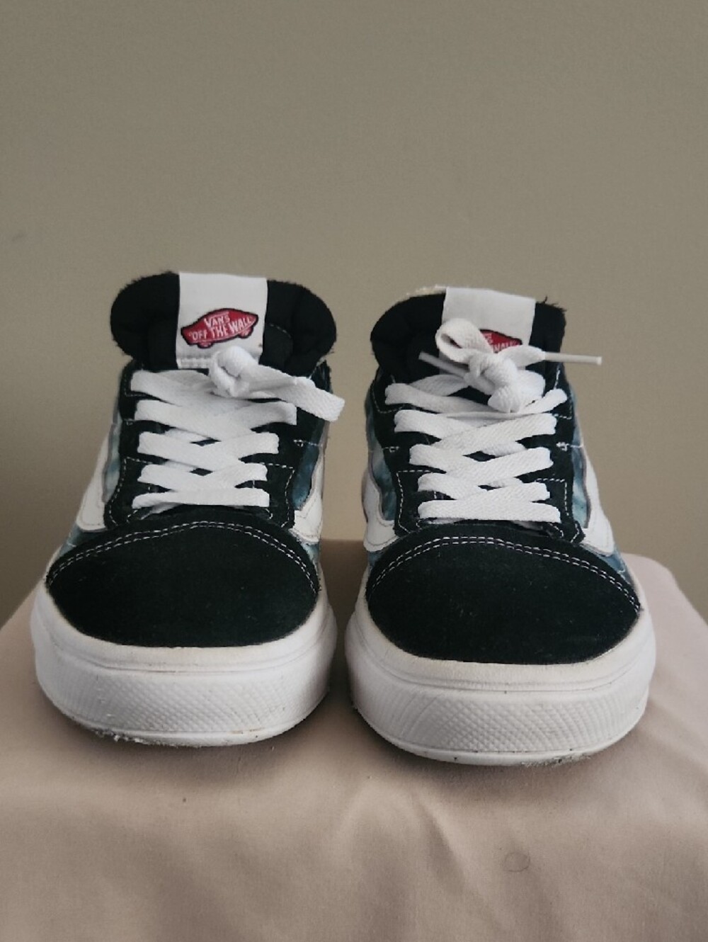 VANS Old Skool Overt CC Womens 6.5 Tie-Dye Platform Classic Retro Skate Sneakers - Picture 12 of 13